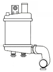 Ladeluftkjøler, KIA PICANTO, 282702A000