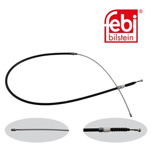 Kabel, parkeringsbremse, Bak, AUDI,SEAT,VW, 6R0 609 721 C
