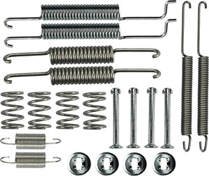 Tilbehørsett, bremsesko, Bakaksel, AUDI,VW, 321 698 545, 608 059 700, 609 059 700 0