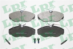 Bremseklosser sett, Framaksel, CITROËN,FIAT,PEUGEOT, 425116, 425117, 425451, 71752980, 77362212, 9945788