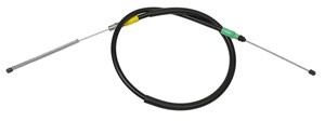 Kabel, parkeringsbremse, Venstre, RENAULT TRAFIC Buss, TRAFIC Flak/chassi, TRAFIC Skåp, 44 00 243, 77 00 307 718, 77 00 723 014, 91 08 2