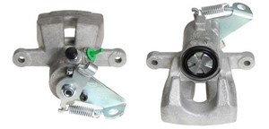 Bremsecaliper, Bakaksel, Venstre, Bak akselen, RENAULT SCÉNIC II, 7701 208 256