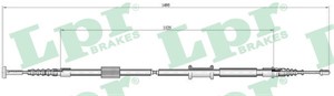 Kabel, parkeringsbremse, Venstre, FIAT SEDICI, 5440279J00, 71742845