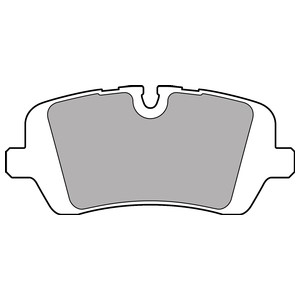 Bremseklosser sett, Bakaksel, LAND ROVER DEFENDER Station Wagon, DEFENDER Van, DISCOVERY V, RANGE ROVER IV, RANGE ROVER SPORT II, LR0365