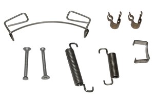 Tilbehørsett, bremsesko, bakaksel begge sider, IVECO, 42556902, 93161851