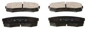 Bremseklosser sett, Bakaksel, MITSUBISHI,TOYOTA, 0446560010, 0446660010, 0446660020, 0446660050, 0446660060, 0446660080, 0446660090, 044