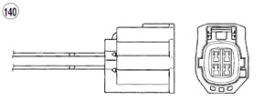 Lambdasonde, MAZDA 3, 3 Sedan, Z601 18861 A, Z601 18861 B
