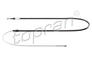 Kabel, parkeringsbremse, Bak, AUDI,SEAT,SKODA,VW, 6C0 609 721, 6R0 609 721C
