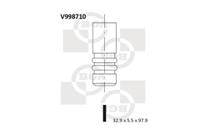 Innløpsventil, CITROËN,FORD,MAZDA,PEUGEOT,TOYOTA, 0948.C2, 1145933, 1152191, 1639605, 2S6Q6507A9B, 2S6Q6507AA, 2S6Q6507AB, Y4011-2111