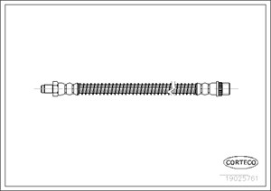Bremseslange, Hjulside, Foran eller bak, CITROËN,FIAT,LANCIA,PEUGEOT, 1472155080, 480668, 480681