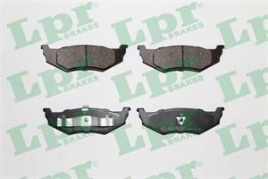 Bremseklosser sett, Bakaksel, CHRYSLER,DODGE,PLYMOUTH, 4509374, 4720644, 4762669, 4863784, 5011630AA, 5012651AA, 5018208AA, 5083071AA, 5