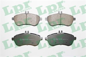 Bremseklosser sett, Framaksel, MERCEDES-BENZ, 0054200820, 0054200920, 0054201520, 0074205520, 0074209220, A0054200820