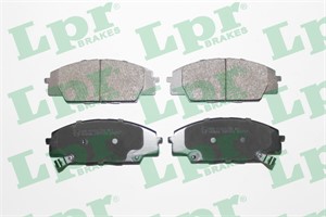 Bremseklosser sett, Framaksel, HONDA CIVIC Hatchback VII, CIVIC Hatchback VIII, CIVIC Sedan VII, S2000, 06450S0AJ10, 06450S2A000, 06450S