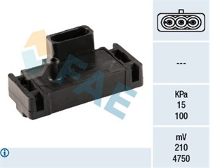 Sensor, sugerørtrykk, ALFA ROMEO,CHEVROLET,CITROËN,DAEWOO,FIAT,FORD,HYUNDAI,JEEP,KIA,LANCIA,MERCEDES-BENZ,OPEL,PEUGEOT,RENAULT,VOLVO, 02