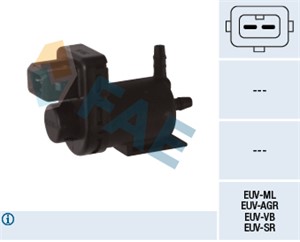 Ventil, EGR eksosstyring, AUDI,BMW, 0 396 414, 1 742 712, 11 74 0 396 414, 11 74 1 742 712, 11 74 7 810 831, 7 810 831, ESV006, EV004, Y