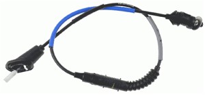 Kabel, clutchbetjening, PEUGEOT 106 II, 2150 Q6, 96 254 125
