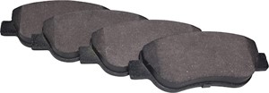 Bremseklosser sett, Foran, FIAT 500, 500 C, PANDA, PANDA Skåp/halvkombi, FORD KA, 1559697, 1731171, 1736937, 71773151, 77364636, 9S512K0