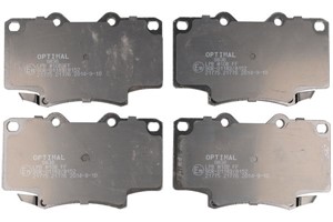 Bremseklosser sett, Framaksel, TOYOTA LAND CRUISER, LAND CRUISER 80, LAND CRUISER Hardtop, 0446560020, 04465YZZAL, 0449160150, 044916016