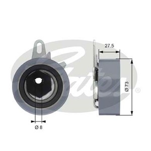 Strammerull, tannrem, VW TRANSPORTER Buss IV, TRANSPORTER Flak/chassi IV, TRANSPORTER Skåp IV, 074109243C, 074109243H
