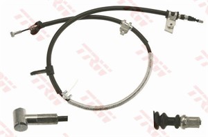 Kabel, parkeringsbremse, Bak, Venstre, ALFA ROMEO 166, LANCIA THESIS, 60630812, 60661488