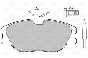 Bremseklosser sett, Framaksel, CITROËN,FIAT,LANCIA,PEUGEOT, 425109, 4251-09, 425110, 4251-10, 425453, 4254-53, 71752992, 71770974, 99460