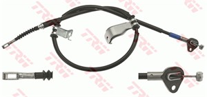 Kabel, parkeringsbremse, Bak, Bakre venstre, Venstre, HYUNDAI i10 I, 59760-0X300