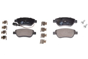 Bremseklosser sett, Bakaksel, Framaksel, ALFA ROMEO,FIAT,LANCIA, 0000071765641, 0000077362548, 0000077363035, 71765641, 71770098, 717701
