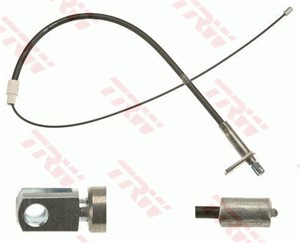 Kabel, parkeringsbremse, Bak, Bakre venstre, Venstre, MERCEDES-BENZ A-KLASS [W168], VANEO [414], 168 420 19 85, A 168 420 19 85