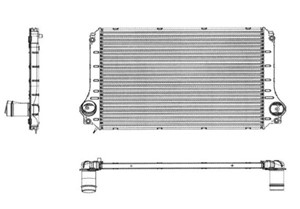 Ladeluftkjøler, TOYOTA AVENSIS, AVENSIS Kombi, AVENSIS Sedan, COROLLA Verso, 179400R010, 28658-34100