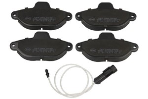 Bremseklosser sett, Framaksel, FIAT PUNTO, PUNTO Cabriolet, PUNTO Skåp/halvkombi, PUNTO Van, LANCIA Y, 5892736, 71737178