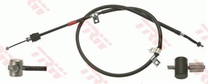 Kabel, parkeringsbremse, Bak, Bakre venstre, Venstre, HYUNDAI ELANTRA III, ELANTRA Sedan III, 59760-2D310