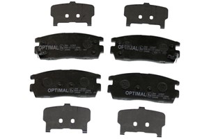 Bremseklosser sett, Bakaksel, CHEVROLET CAPTIVA, OPEL ANTARA A, VAUXHALL ANTARA A, 1605123, 96626076