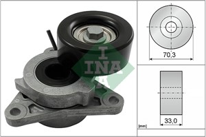 Spennarm, kilerem med ribber, INFINITI EX, FX, M, Q70, QX50 I, QX70, NISSAN NP300 NAVARA, NP300 NAVARA Flak/chassi, PATHFINDER III, 1195
