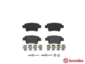 Bremseklosser sett, Bakaksel, OPEL CORSA D, CORSA D Skåp/halvkombi, 1605230, 1605356, 93169177, 93189823