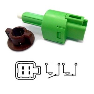 Bremselysbryter, AUDI,CITROËN,DAIHATSU,LEXUS,MITSUBISHI,PEUGEOT,TOYOTA, 453468, 8434069075, 8614A111
