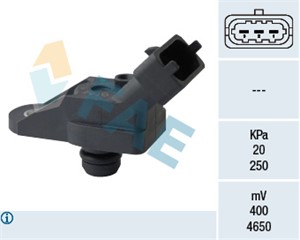 Sensor, sugerørtrykk, OPEL,VAUXHALL, 46433053, 6238391, 6238412, 90541409