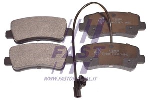 Bremseklosser sett, Bakaksel, NISSAN,OPEL,RENAULT,VAUXHALL, 44 06 002 64R, 44 06 011 147, 44 06 011 47R, 44 06 011 86R, 44 06 237, 44 20