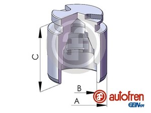 Stempel, bremseklave, Bakaksel, FORD USA,MAZDA