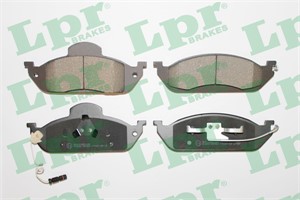 Bremseklosser sett, Framaksel, MERCEDES-BENZ M-KLASS [W163], 1634200020, 1634200320