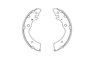 Bremsesko sett, Bakaksel, HONDA,SUZUKI, 1A022638ZA, 1A082638Z, 1A082638ZA, 1A162638Z, 43053S10A00, 43053S10E50, 43053S6AE50, 43053SM4A00