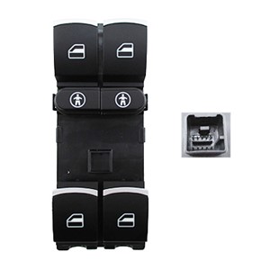Bryter, vindusløfter, Foran venstre, SEAT ALHAMBRA, VW SHARAN, TOUAREG, 7P6 959 857