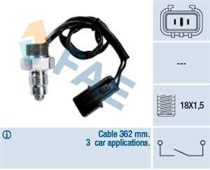 Bryter, ryggelys, CITROËN C-CROSSER, PEUGEOT 4007, 05636376, 06141PLM305, 06141PLM315, 14400PLM004, 14400-PLM-014, 14400PMMA01, 14400PMM