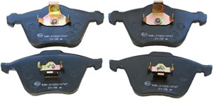 Bremseklosser sett, Foran, VOLVO, 274285, 30769122, 30793231, 30793265