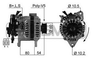 Dynamo, KIA CARNIVAL I, CARNIVAL II, 02131-9040R, 0K552-18300B, 0K553-18300A, 0K553-18300B, 0K554-18300, 0K555-18300, 37300-4X200, 37300