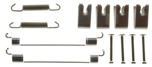 Tilbehørsett, bremsesko, Bakaksel, FORD FIESTA IV, FIESTA V, FIESTA Skåp/stor limousine, FIESTA Van V, FUSION, PUMA, 6530794