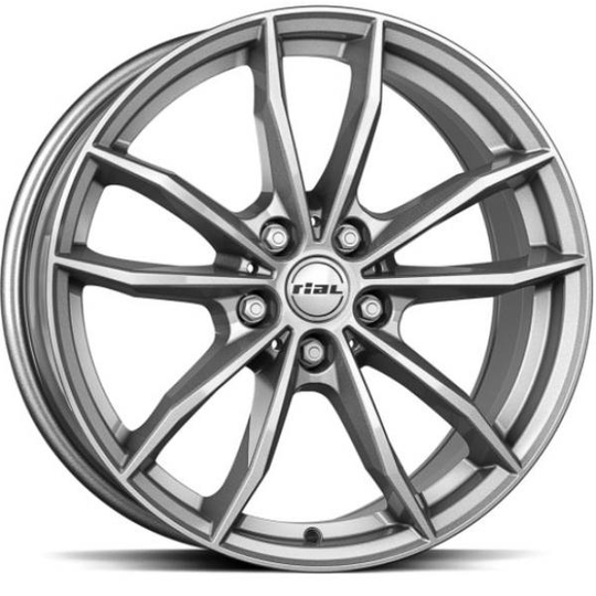 Rial X12 Metal Grey 8/18 5/112 ET30 B66.6