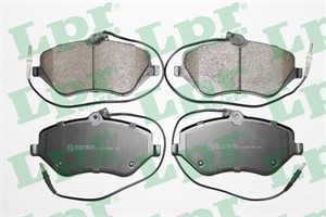 Bremseklosser sett, Framaksel, CITROËN C5 III, C5 Break III, C6, PEUGEOT 407, 407 Coupé, 407 SW, 607, 425278, 425294, 425336, 425337, 42