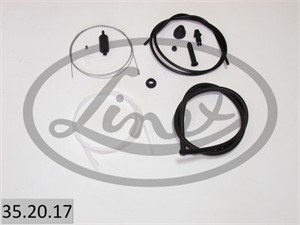 Gasskabel, RENAULT TWINGO I, TWINGO Skåp/halvkombi I, 7700844461