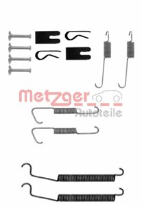 Tilbehørsett, bremsesko, Bak, Bakaksel, CITROËN C2, C2 ENTERPRISE, C3 I, C3 II, C3 Pluriel, PEUGEOT 1007, 4803.63