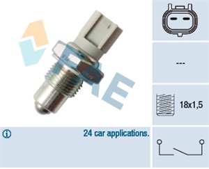 Bryter, ryggelys, TOYOTA AURIS, AVENSIS Kombi, AVENSIS Sedan, IQ, URBAN CRUISER, YARIS, 1 672 144 S1, 1 672 144, 31330784, 5M5Q8A615AA S